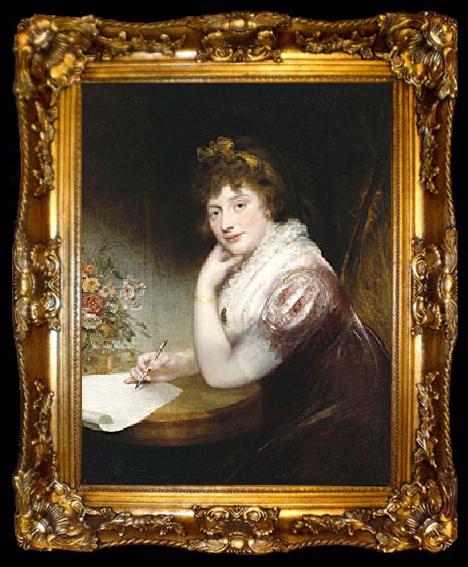 framed  Sir William Beechey Portrait of Elizabeth of the United Kingdom, ta009-2
